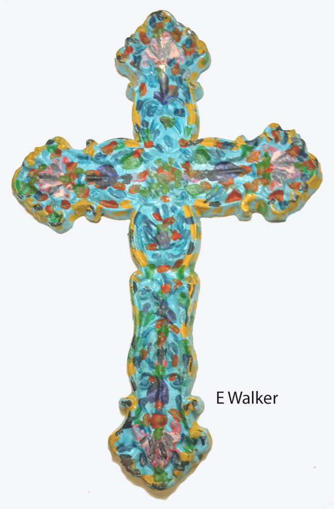 Hand Painting Cross Digital